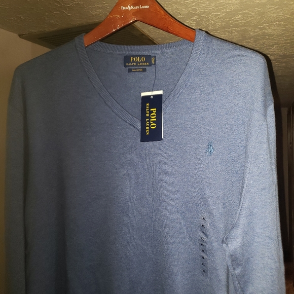 ralph lauren jumper blue